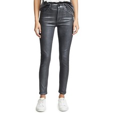 Joe's Jeans Women's The Charlie Ankle Jeans, Gunmetal Metallic, 27