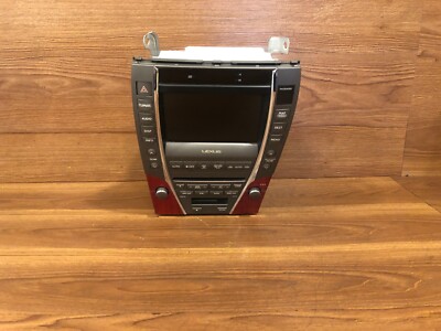 2007-2009 LEXUS ES350 OEM NAVIGATION SCREEN MONITOR STEREO CLIMATE HEADUNIT CD