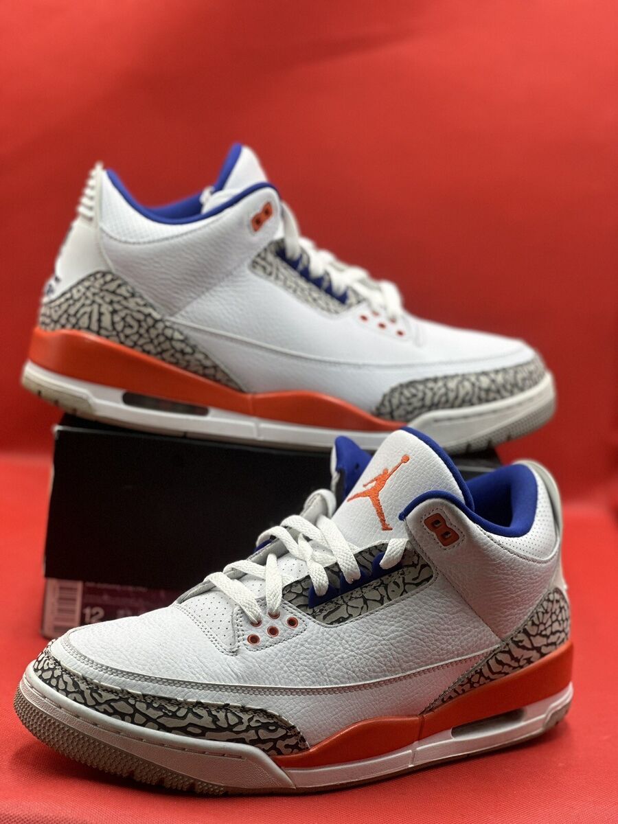 Air Jordan 3 Retro Knicks Rivals 2019 136064-148 Size 12 | eBay Air Jordan 3 Retro Knicks Rivals 2019 136064-148 Size 12 | eBay