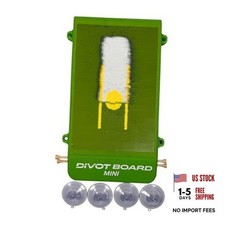 Golf Hitting Mat  Swing Path Trainer   Mini with Instant Mini Divot Board