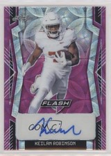 2022 Leaf Flash Pink Kaleidoscope /10 Keilan Robinson #BA-KR1 Auto 0u66