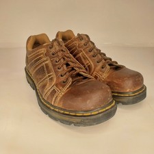 Dr Martens Everett Buckle Exclusive Brown Leather Oxford Shoes Mens Size 11 US