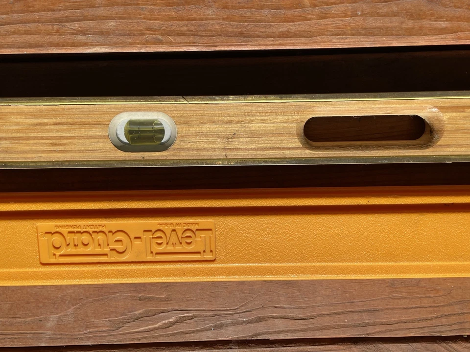 Johnson 48” Hardwood Level With Case #748 - Image 2 of 4