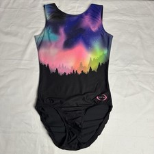 Ozone Northern Lights Wolfpack Invite 2025 Practice Gymnastics Leotard AS
