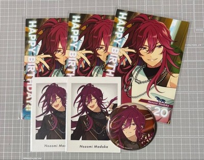 Ensemble Stars Barbro Birthday Set MELLOW DEAR US Photo Card Badge