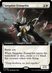 Sanguine Evangelist (Extended Art) #356 - Foil - The Lost Caverns of Ixalan