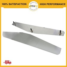 Universal Semi Truck Mud Flap Weights 24 X4 Mirror Stainless Steel Plates Pair Universal Semi Truck Mud Flap Weights 24 X4 Mirror Stainless Steel Plates Pair