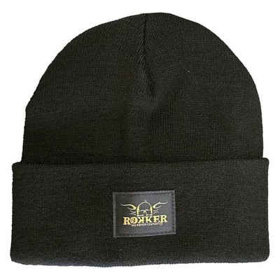 Mütze Rokker Frostline Beanie Black Strickmütze schwarz