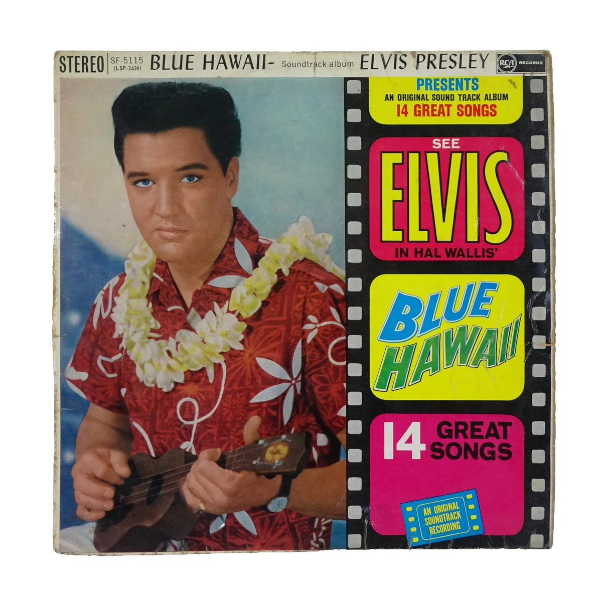 Elvis Blue Hawaii Lp for sale | eBay UK