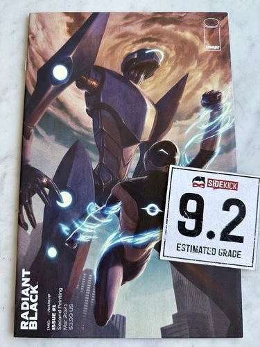 Radiant Black #1 2nd Print NM- 9.2 - Buy 3 for Free Ship! (Image, 2021) SB