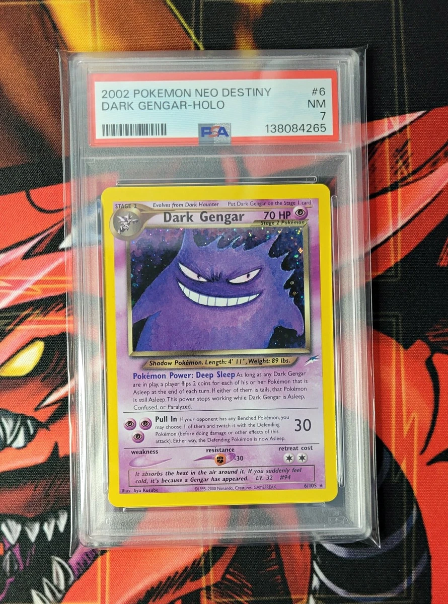 Gengar Pokémon TCG Professional Sports Authenticator (PSA) Neo
