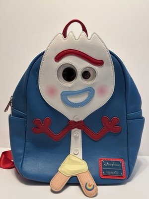 Rare Disney Parks Authentic Forky Toy Story Loungefly Mini Backpack