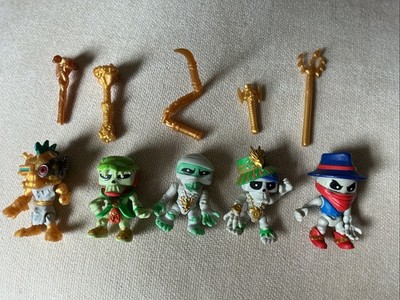 Treasure x Kings Minis Gold Action Figures Lot Of 5 With Accessories