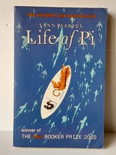 Life of Pi by Yann Martel Paperback Novel Adventure Survival Fiction