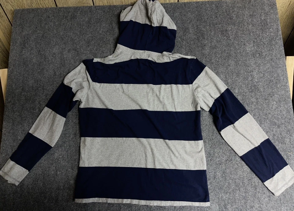 Polo Ralph Lauren Sz большой в полоску толстовка с капюшоном рубашка медведь камуфляж Fatigues - Изображение 4 из 4