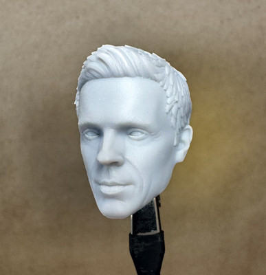 Custom MAJ. WINTERS Head (Damian Lewis) 8k Resin Print 4'' 6'' 7'' 12'' Scale