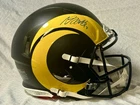 DAVANTE ADAMS - RAMS - AUTOGRAPH FULL SIZE AUTHENTIC HELMET - FANATICS COA