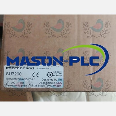 SU7200 IFM Ultrasonic flow sensor brand new Shipping DHL or FedEX