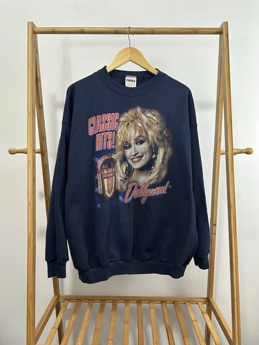 Dolly Parton Classic Hits Dollywood Crewneck Sweatshirt Vintage vintage concert t-shirt, vintage, size XXL, single stitch, B+ condition