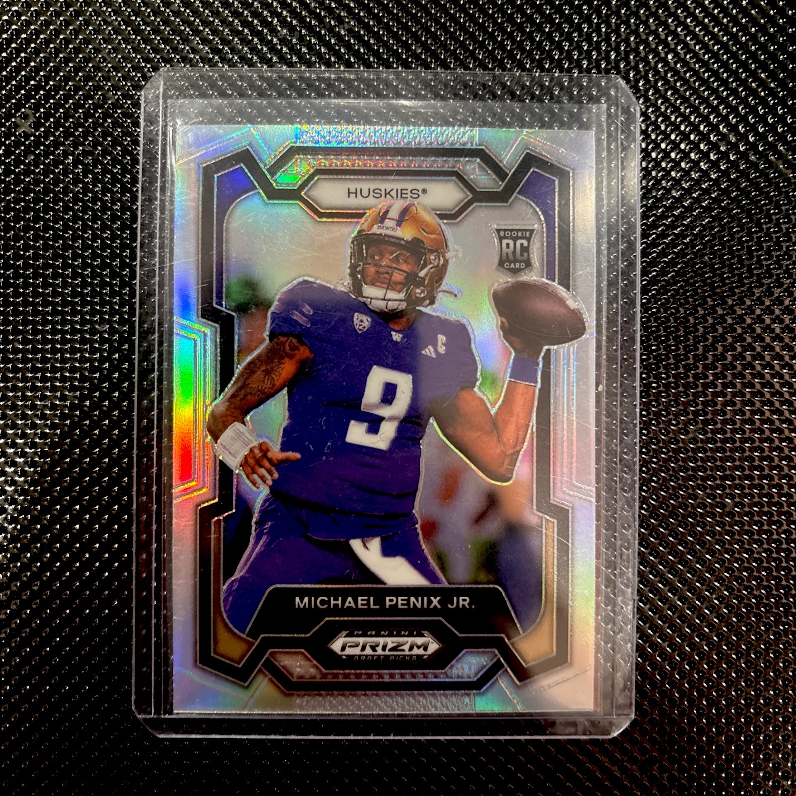 2024 Panini Prizm Draft Picks - Michael Penix Jr. #101 Silver Prizm (RC)
