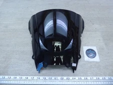 2001 Yamaha FZR600R FZR R6 Y20742) black windshield wind shield screen 