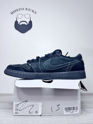 Size 13 - Travis Scott Air Jordan 1 Retro Low OG SP Black Phantom