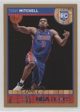 2013-14 NBA Hoops Gold Tony Mitchell #293 1u6
