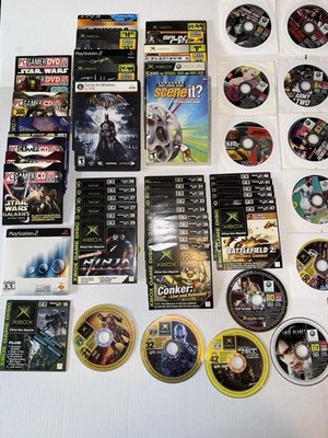 Video Games Demo Lot (XBOX, PC, PlayStation) 90 s, 2000 s