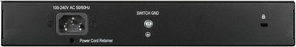 D-Link DGS-1008MP 8-Port Gigabit Unmanaged Metal Desktop Switch with 8 PoE+ Port - Image 3 of 4