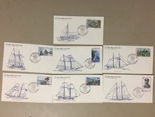 Seven Monaco Men,Ships and the sea fdc