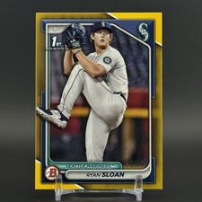 2024 Bowman Draft Ryan Sloan 1st Bowman Gold /50 #BD-99 Prospect SSP