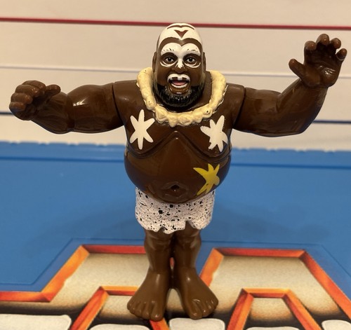WWF 1993 Hasbro KAMALA Series 7 Wrestling Figure G...
