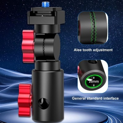 Professional 1/4 Thread 3-Claw Camera Mount Base For Tripods Lighting Stand