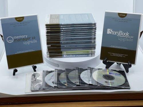 Creative Memories StoryBook Creator 3.0 Software Lot Disney Baby 15 Disc Bundle