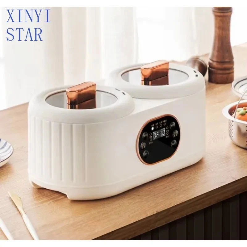 Multifunktionaler Reiskocher, Automatischer Doppeltopf-Reiskocher für Zuhause - Bild 2 von 4