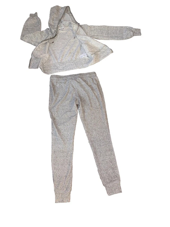 Lote de 2 calças de moletom Vegas Golden Knights com capuz jaqueta com zíper G/cinza roupa de dormir M - Imagem 2 de 4