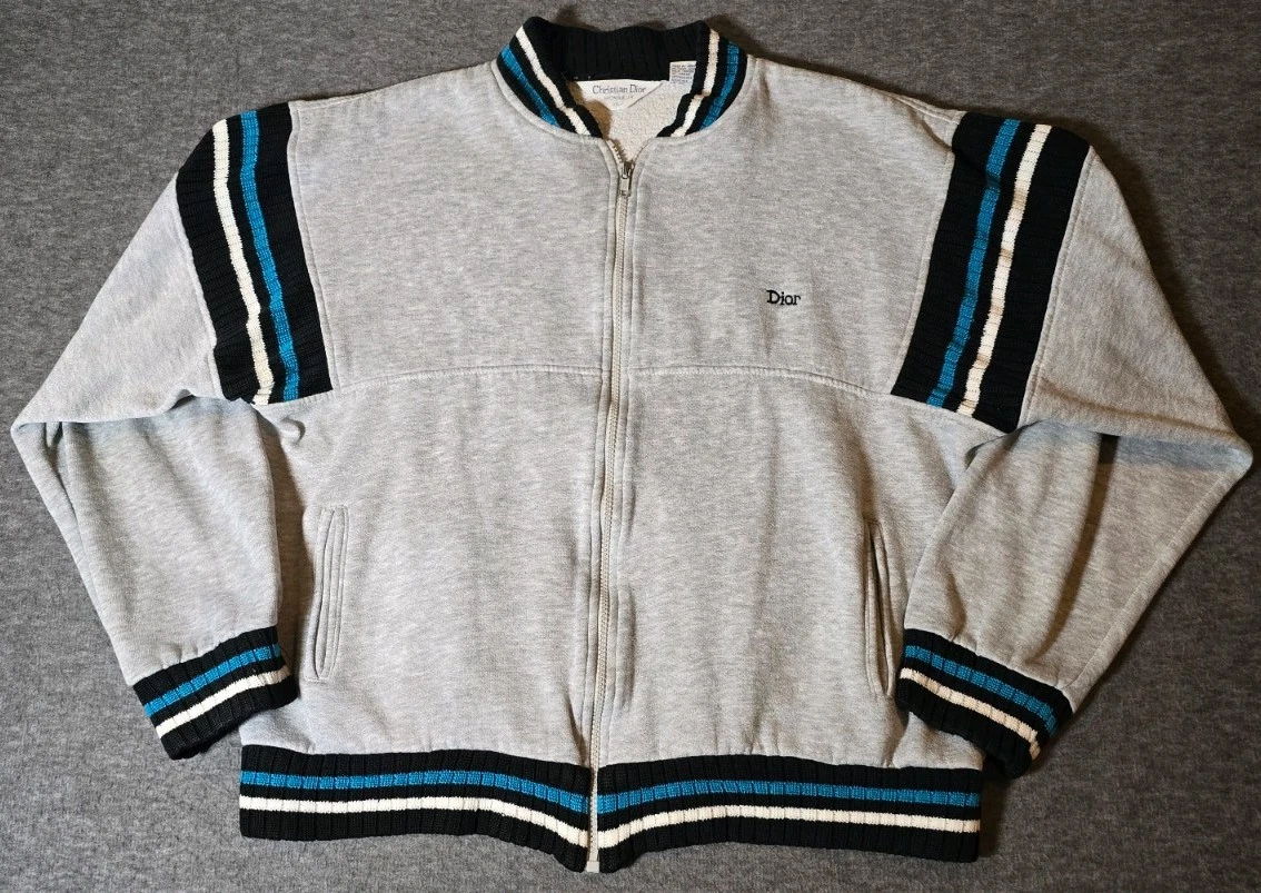 Fleece Striped Full Zip Hoodies & Sweatshirts for Men for Sale