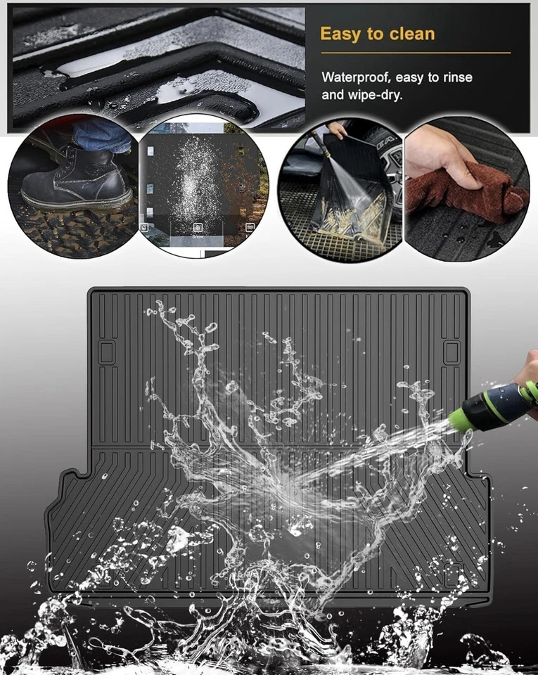 Revestimiento de maletero de carga para todo tipo de clima para Lexus GX 460 (2010-2023) - Alfombrilla impermeable Foto 4 de 4