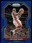 2020 Panini Prizm Basketball Prizms Blue Dwyane Wade #195