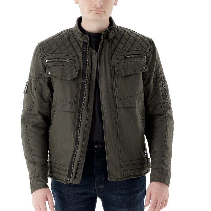 Oxford Hardy Wax Cotton Olive, photo 5 of 17