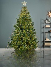 EcoNour 2000 LED Warm White Cluster Christmas Tree Lights Indoor Outdoor Timer