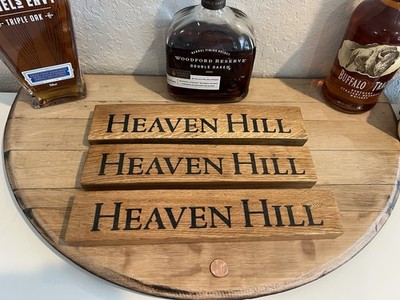 Heaven Hill Bourbon Barrel Whiskey Stave Sign Best Bourbon Gift 2026 Retirement