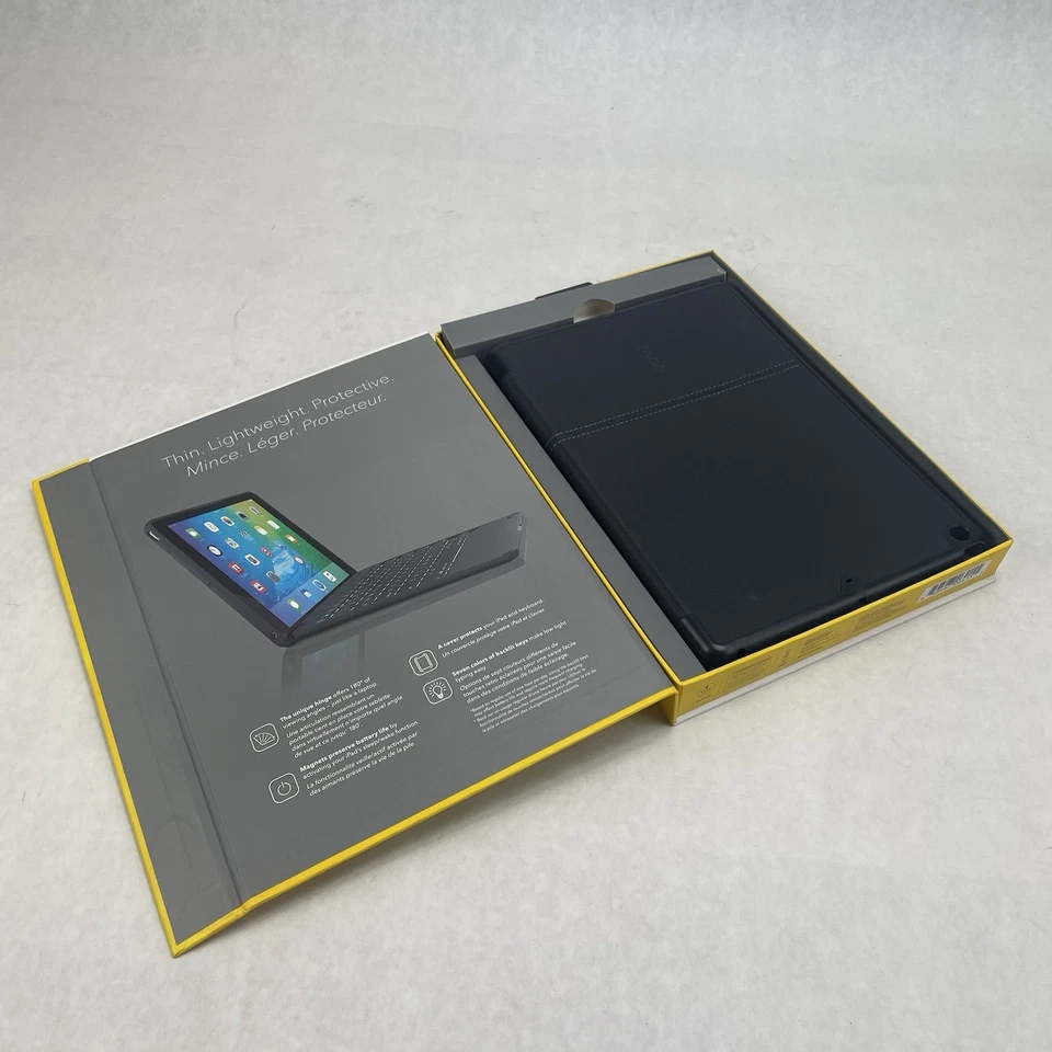 Teclado inalámbrico ZAGG Folio-V-A9ZFK-BB0 y estuche folio para iPad Pro de 9,7" pulgadas Foto 3 de 4