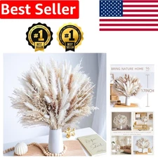 Versatile 96PCS Dried Pampas Grass - Perfect for Home and Wedding Arrangements