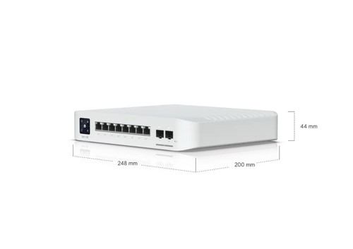 Ubiquiti UniFi Switch Pro 8 PoE fully managed Layer 3 USW-Pro-8-POE-EU -120W PoE - Photo 3/8