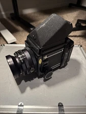 Mamiya RB67 Pro S Bundle with 90mm F/3.8 Lens, Polaroid Film Back And Case