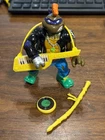 Vintage TMNT Teenage Mutant Ninja Turtle Punker Don 1991 Near Complete MINTY!