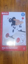 BRIO Ride On Dachshund 30281 Preschool Toy for 12 Months  Up