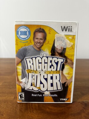 The Biggest Loser Nintendo Wii Video Game Complete With Manual 2009 Tested Works