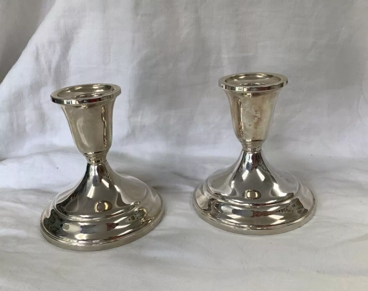 Towle sterling shop candle holders